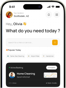 Track - left app screen